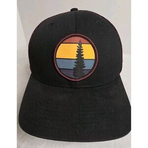 Columbia Horizon Wild Pine Trucker Hat Mesh Size L/XL Burgundy